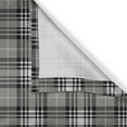thumbnail image 4 of Ambesonne Checkered Valance Pack of 2, Dark British Tartan, 54"X18", Seal Brown Dimgray, 4 of 5