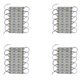 thumbnail image 1 of 4X10Pcs 5050 SmD 3 Módulo LED Tira de LED Cadena Luz Impermeable DC 12V Blanco Frío, 1 of 5