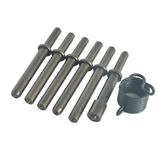 Air Hammers Pneumatic Chisels Tool Heavy Duty Smoothing Pneumatic Air Rivet Hammers Chisels Carbon Steel Bit Accessories