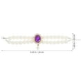 thumbnail image 2 of unbranded Sophisticated Purple Abs Jewelry For Dogs And Cats Elegant Double Layer Design 1Set, 2 of 8