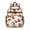 Camel, variant on Colorful Retro Students Backpack Boho Chic Tribal Pattern Toddler School Bag with Aesthetic Floral Design, Great for Daily Use and Travel