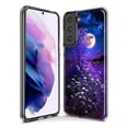 thumbnail image 3 of MUNDAZE Samsung Galaxy Note 10 Plus Shockproof Clear Hybrid Protective Phone Case Spring Moon Night Lavender Flowers Floral Cover, 3 of 5