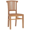 thumbnail image 4 of vidaXL Patio Dining Set Outdoor Table and Chair Furniture Solid Wood Teak, 4 of 11