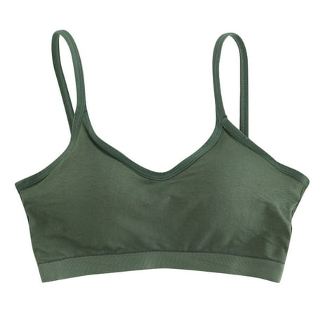 Blphud Womens Bras Clearance Lingerie for Women Sports Bras for Women Women Bras Plus Size Sports Women Breathable Bra Push Up Beautiful Push Up Steel Ring Bra Green L