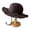 Dark Gray, variant on Large Head Sun Hat, Breathable Mesh Wide Brim Cap with Adjustable Fit, Shapeable Brim & Windproof Strap, Quick-Dry Outdoor Hat for Hiking, Beach, Fishing & Camping(Khaki)