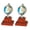 2pcs, variant on Yihuala Realistic Miniature Wood Earth Sphere Small World Globle for Dollhouses Decoration and Childrens Educational Playtimes