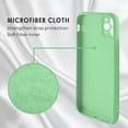 thumbnail image 6 of iPhone 11 Pro Max Case, Phone Case iPhone 11 ProMax 2019, Slim Silicone Soft Rubber Shockproof Protective Bumper 360° Ring Holder Kickstand Drop Protection Cute Girls Women Cover, Grass Green, 6 of 14