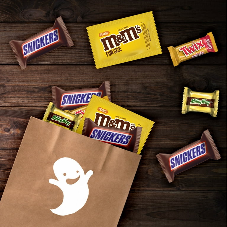 M&M's Milk Chocolate Fun Size Bulk Halloween Candy (80 ct