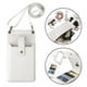 thumbnail image 3 of Bolso bandolera para teléfono móvil para mujer, bolso de hombro, monedero, cartera con ranura para tarjetas blanco, 3 of 9