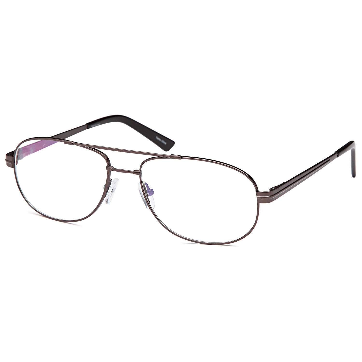Men's Eyeglasses 57 18 145 Gunmetal Metal