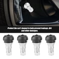 thumbnail image 4 of Kit de Tapa de Válvula de la Llanta de la Llanta del Neumlico de la Rueda de Goma de Aluminio 4pcs, Adecuado para Automóvil, Camión, Bicicleta, Motocicleta, ATV, 4 of 7