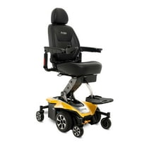 Pride Mobility Jazzy Air 2 Group 2 Power Chair with U-1 Batteries w/ Seat Pan, Citrine Yellow, 20"x18"-20"
