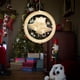 thumbnail image 4 of Decoración de luces navideñas, luces de hadas colgantes con pilas para pared, ventanas, camino, decoración de Patio, 4 of 5