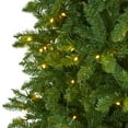 thumbnail image 5 of Nearly Natural Prelit LED 9' Slim Pine Artificial Christmas Tree, Green, 5 of 9