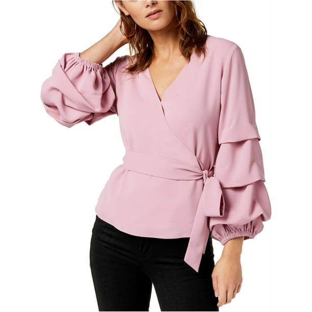 bar III Blusa con mangas voluminosas para mujer rosa XXL bar III Pull over Bodega Aurrera en linea