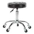 thumbnail image 3 of Taburete De Peluquero, Silla De Peluquería Resistente A La Suciedad Resistente A La Corrosión A Prueba De Agua Con Diseño Elevable Para Barberías, Bares, Oficinas, Cafeterías ANGGREK Beauty Salon Stool, 3 of 8