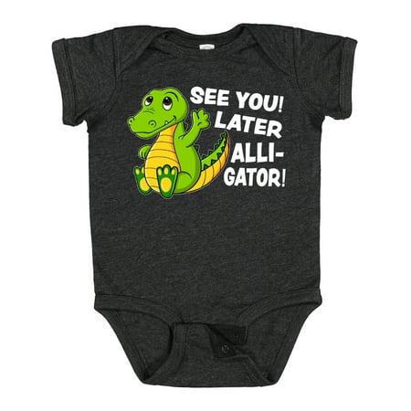 

Inktastic See You Later Alligator Gift Baby Boy or Baby Girl Bodysuit