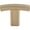 Satin Bronze, variant on Elements Thatcher 1-1/2 In. Length Polished Chrome Bar Knob 859T-PC
