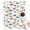 White Dinosaurs Pterosaurs, variant on White Dinosaurs Pterosaurs Plants Pattern Blanket,Comfortable Soft Flannel Throw Blanket,All Season,Warm Lightweight Blankets for Sofa Bed Couch Living Room Chair,30"x40"