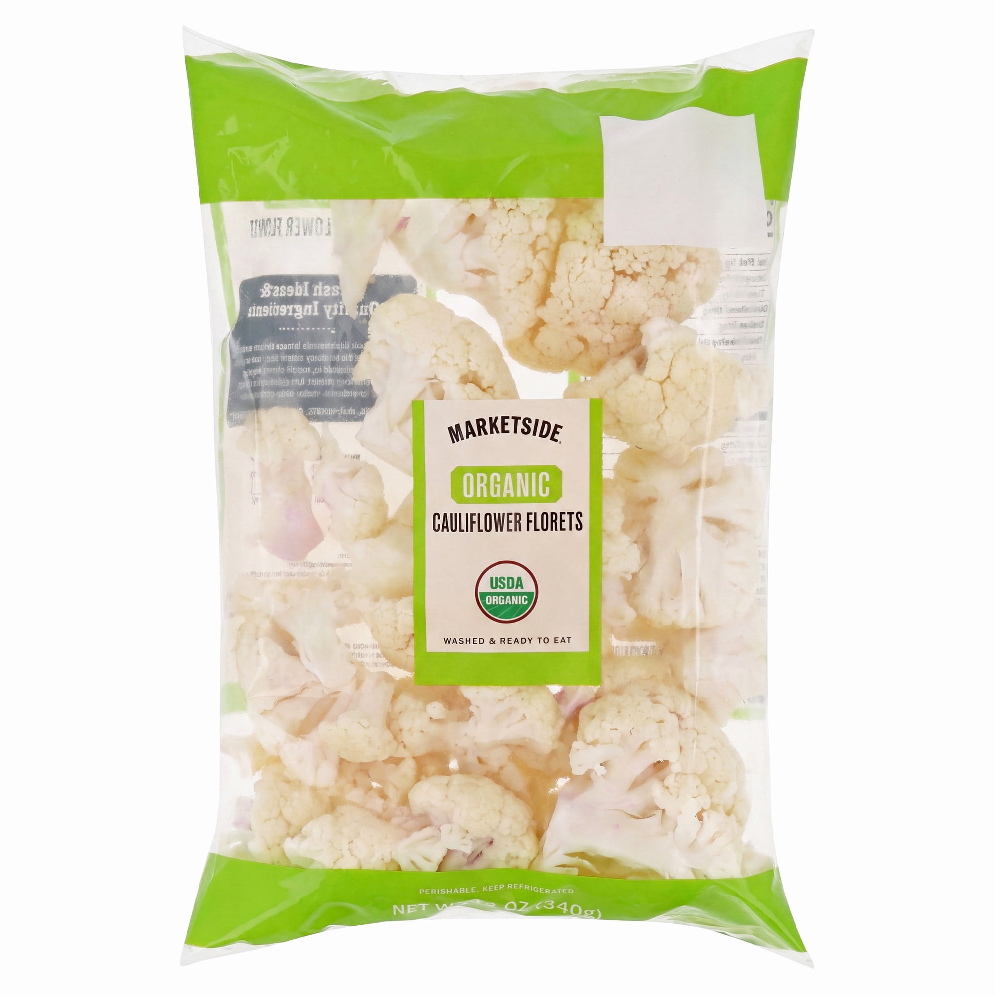 Marketside Organic Fresh Cauliflower Florets, 12 oz