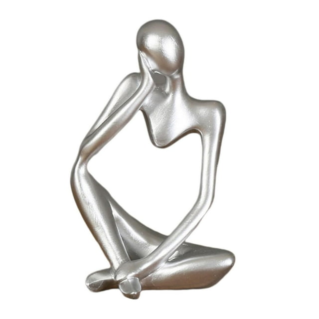 Obra de arte Escultura Personas de pensamiento hueco Estatuil Estatua Pta izquierda Zulema Figura pensador abstracto