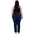 thumbnail image 5 of Pantalón Recto Britos Jeans Mujer Curvy Azul 501649, 5 of 5