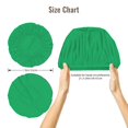thumbnail image 5 of Naloa Forestgreen Adjustable Hair Bonnet for Sleeping, Hair Wrap Sleep Cap Turban for Women Men, Curly Straight Hair Long Large Braid Unisex, 5 of 6