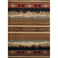 thumbnail image 1 of United Weavers 750 06175 28 1 ft. 11 in. x 7 ft. 2 in. Affinity Spring Mountain Runner Rug, Multicolor, 1 of 1