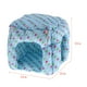 thumbnail image 3 of Cama Colgante Casa Juguetes Hámster Complimentos Mascota Color Brillante Ecológico Duradero Colco Hamster Tunnel Hammock, 3 of 8