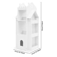 thumbnail image 2 of Rotating Children's Bookshelf, Castle-Shaped, 360 Rotating, 10-Shelf Bookcase, Corner Book Storage Organizer for CDs ,Movies,Books, 2 of 21
