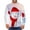 Red, variant on Mens Short Sleeve Pullover 3D SnowMens Print Realistic Print T-Shirt