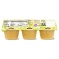 Great Value Organic Unsweetened Applesauce, 4 oz, 6 Cups