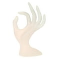 thumbnail image 1 of Wweixi Mannequin OK Hand Finger Display Stand Shelf Support Bracelet Holder Rack Black Organizer Manikin Storage Gathering Translucent/Frosted, 1 of 6