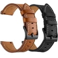 thumbnail image 1 of Correa de piel Olytop de 22 mm para Galaxy Watch de 45 mm/46 mm, 1 of 8