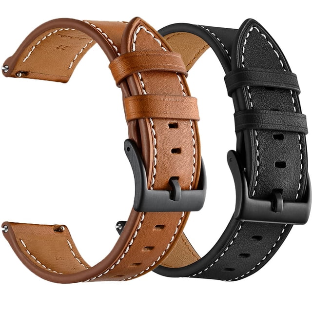 Correa de piel Olytop de 22 mm para Galaxy Watch de 45 mm/46 mm