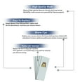 thumbnail image 3 of Replacement Part For Eureka Sanitaire 161, 63213 Style ST, Upright Vacuum 10 Paper Bags, 3 of 3