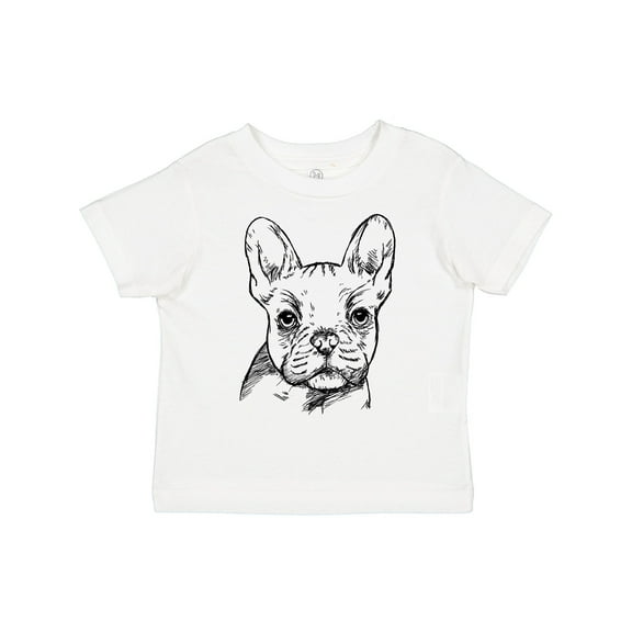 Inktastic French Bulldog Portrait Boys or Girls Toddler T-Shirt