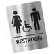 thumbnail image 1 of Letrero de baño moderno y fácil de instalar para hombres. Estilo D, 1 of 9