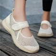 thumbnail image 3 of YOURDIARY Chaussures Larges pour Femmes Décontractées Légères Tennis Marche Espadrilles, 3 of 7