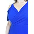 thumbnail image 4 of Maxi vestido con strech Roman Fashion /Tallas Extras, 4098 (Azul rey) azul 38, 4 of 6