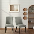 thumbnail image 4 of Evelina Chair 2 Per Carton -Anthony Charcoal -Gray Fabric Washed Legs, 4 of 5