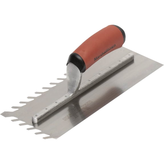 Marshalltown LayFlat 11 In. L 1/2 In. Notched Drywall Trowel 29554