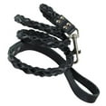 thumbnail image 3 of Round Fully Braided Genuine Leather Dog Leash, 4 Ft x 5/8" (15mm), Medium Breeds, 3 of 3