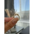 thumbnail image 5 of 2.00Ct Emerald Cut Art-Deco Lab-Grown Diamond Trilogy Engagement Ring, 10K Rose Gold, US 9.5, 5 of 8