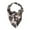 A, variant on Floral Hair Bandanas Head Kerchief for Women Under $5 Triangle Print Hair Scarf with Ties Retro Bandana Head Wrap for Ponytail Neck Boho Cotton Kerchief for Daily Use