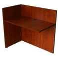 thumbnail image 3 of Red Barrel Studio Fabiano Reception 29'' H x 42'' W Desk Return, 3 of 3
