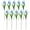 Blue, variant on 1 Pcs Artificial Dandelion, Faux Flowers Bouquets Fake Dandelion Flower, Decor Indoor Outdoor for Outside DIY Craft Plastic Flower for Home Wedding Party Decoration