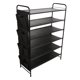 thumbnail image 2 of Zapatero de varios niveles, vertical, resistente, portátil, organizador de zapatos, soporte para zapatos para cocina, pasillo, espacio pequeño, baño, 6 capas, 2 of 8