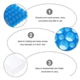 thumbnail image 5 of KAKOWELY Test Tube Rack 1Pc Experimental Test Tube Rack Plastic Professional 60holes Test Tube Rack7.87"X3.15"X1.97", 5 of 5
