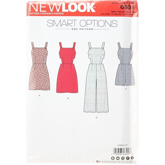 Simplicity New Look Miss Romper And Dress Fabric, per Yard